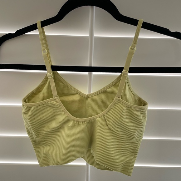 Z by Zella neon green bra tank - Picture 2 of 3